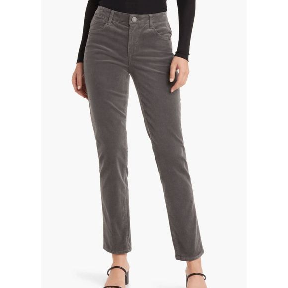 Kensie Jeans "The Ella" High Rise Straight Leg Pants, Size 6, MSRP $98 - Picture 1 of 8